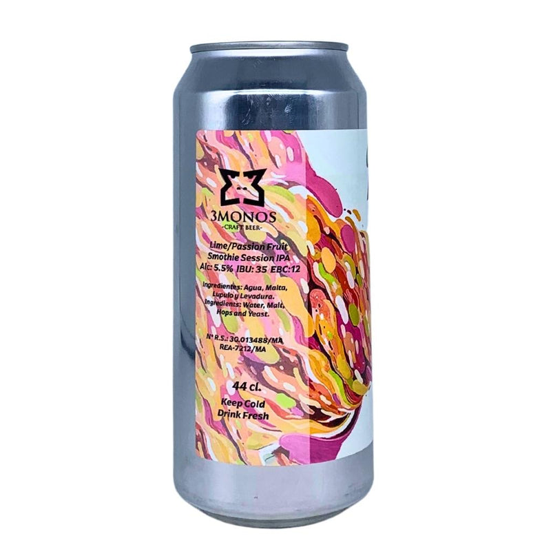 3 Monos Critical Passion Smoothie Session IPA 44cl