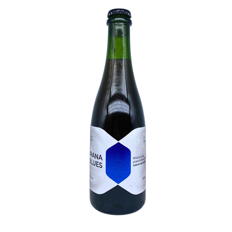 Attik Brewing & Guineu Arana Blues Barrel Aged Wild Ale mit Blaubeeren und Pflaumen 37,5cl