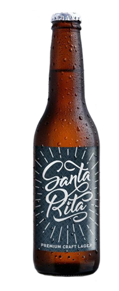 Barcelona Beer Company Santa Rita Craft Premium Lager 33cl