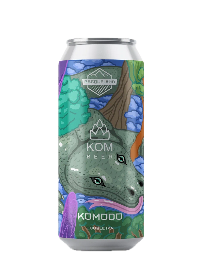 Basqueland & KOM Beer Komodo Doble IPA 44cl