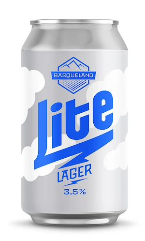 Basqueland Lite Premium Light Beer 33cl