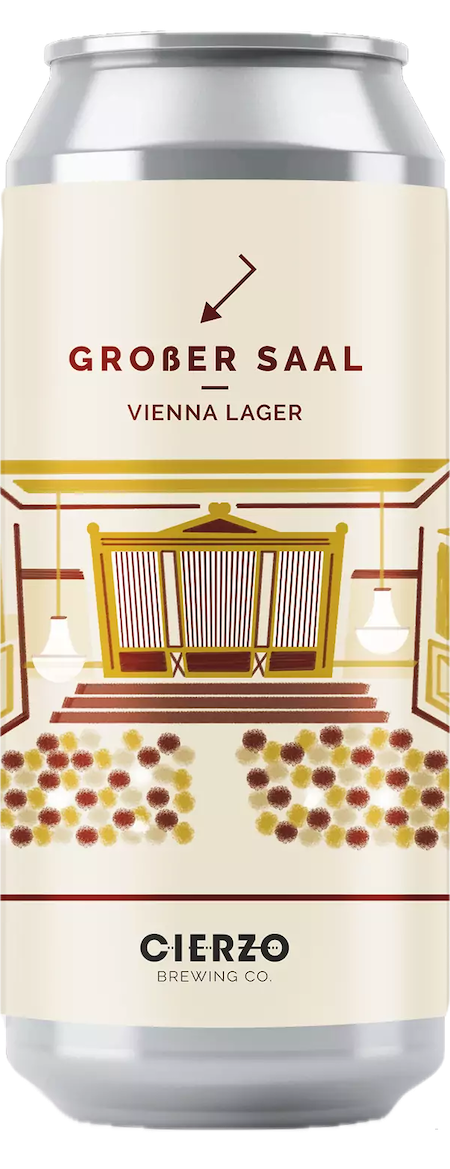 Cierzo Brewing Großer Saal Vienna Lager 44cl