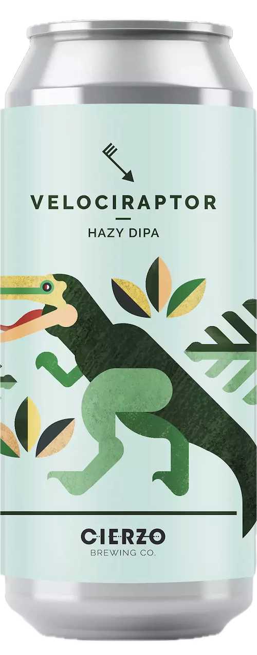 Cierzo Brewing Velociraptor Hazy DIPA 44cl
