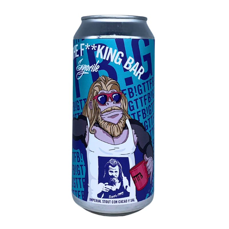 Engorile Go To The F**King Bar Imperial Stout con Cacao y Sal Rosa del Himalaya 44cl