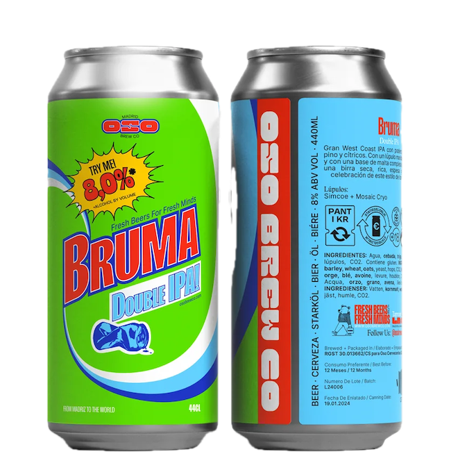 Oso Brew Bruma Double IPA 44cl