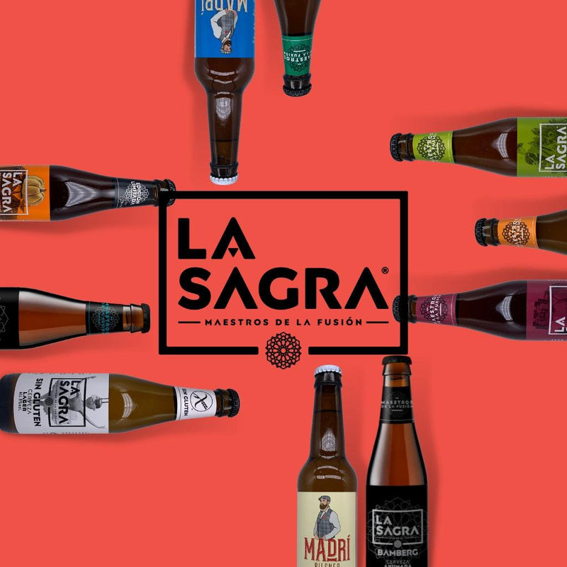 Pack 10 Cervezas La Sagra + Vaso Cervecero de REGALO - Beer Sapiens