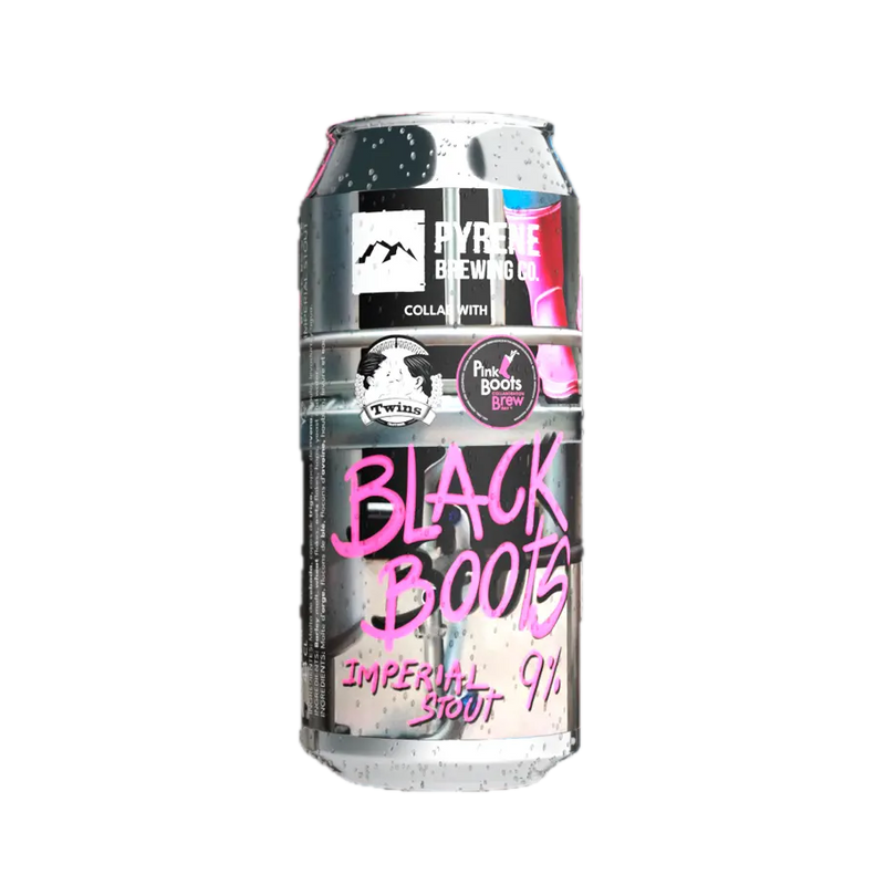 Pyrene & Pink Boots Black Boots Imperial Stout 44cl