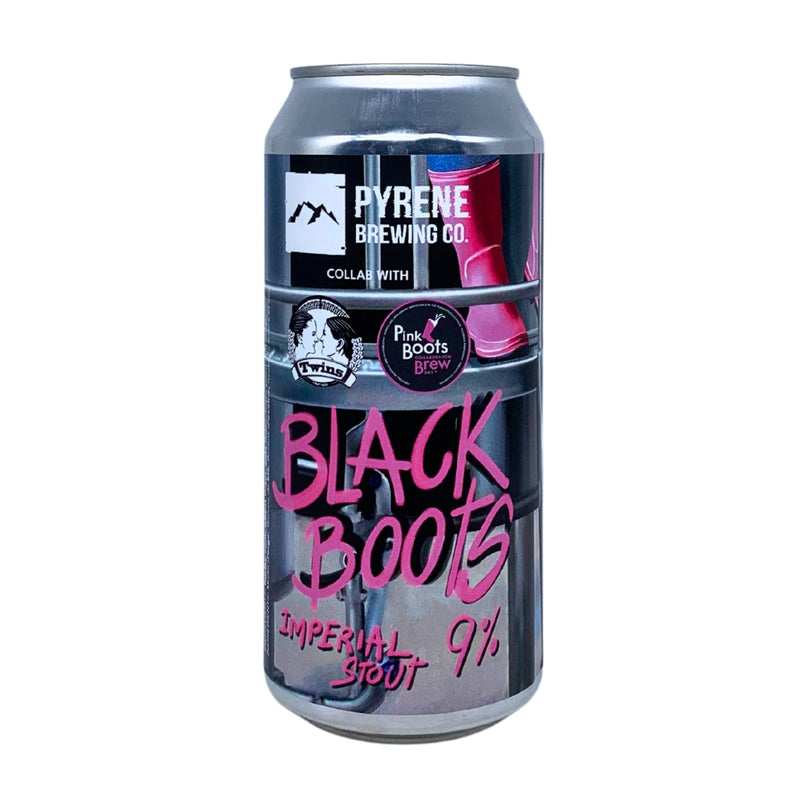 Pyrene & Pink Boots Black Boots Imperial Stout 44cl