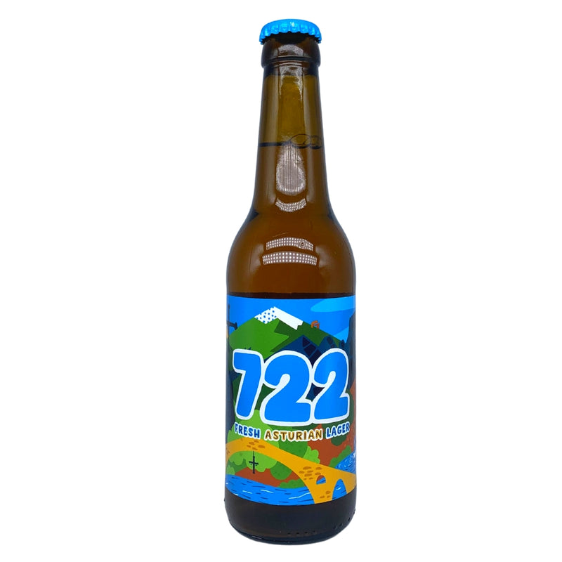 Scone 722 Frisches asturisches Lagerbier, glutenfrei, 33 cl