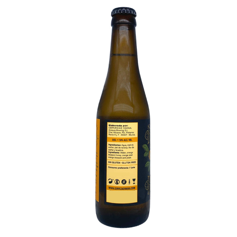 Yakka Belgian Blonde Ale Senza Glutine 33cl