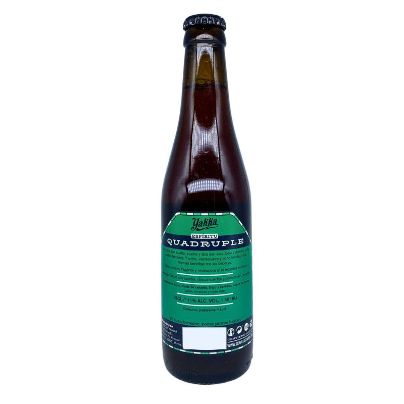 Yakka Belgian Quadruple 33cl - Beer Sapiens
