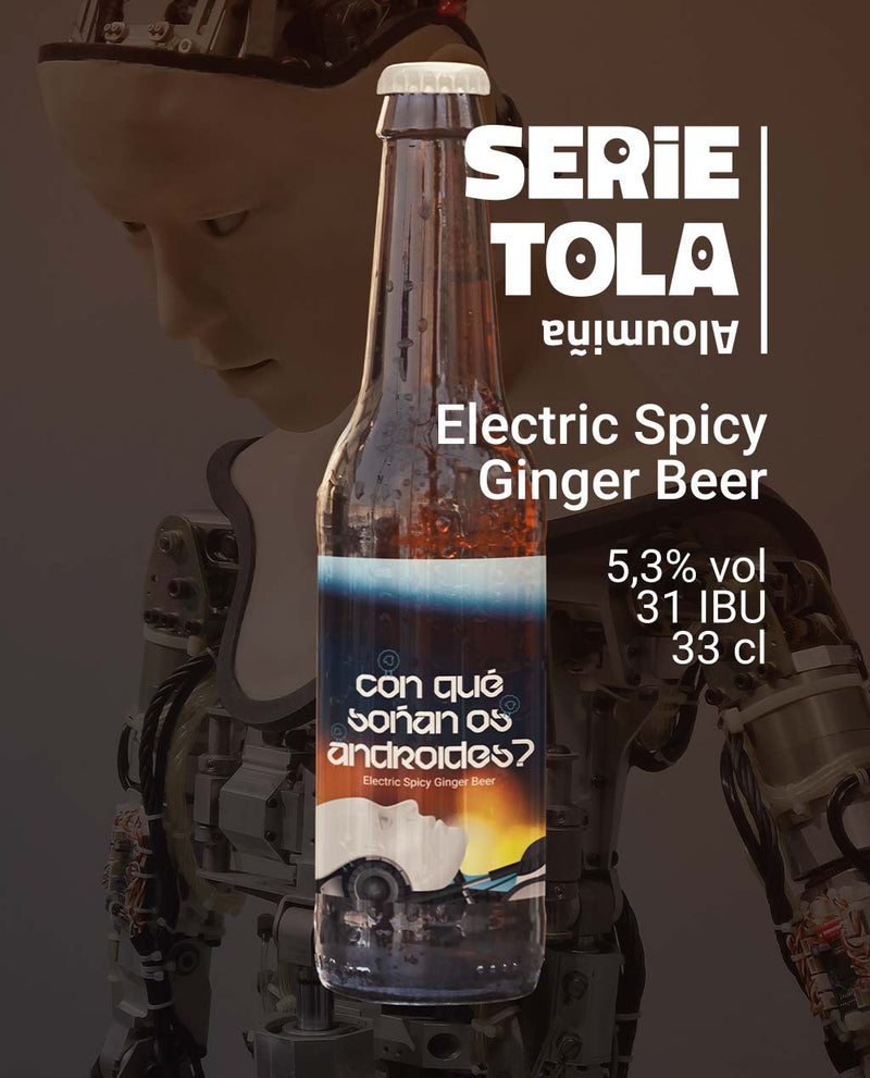 Aloumiña With What Do Androids Dream Spicy Ginger Beer 33cl