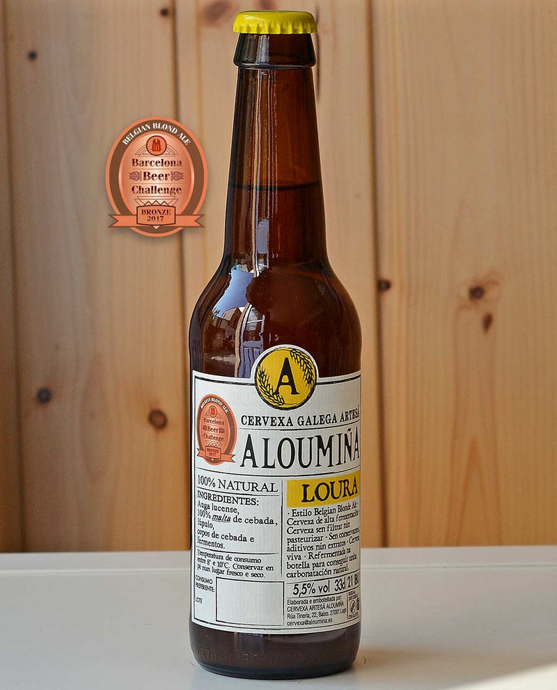 Aloumiña Loura Belgian Blonde Ale 33cl