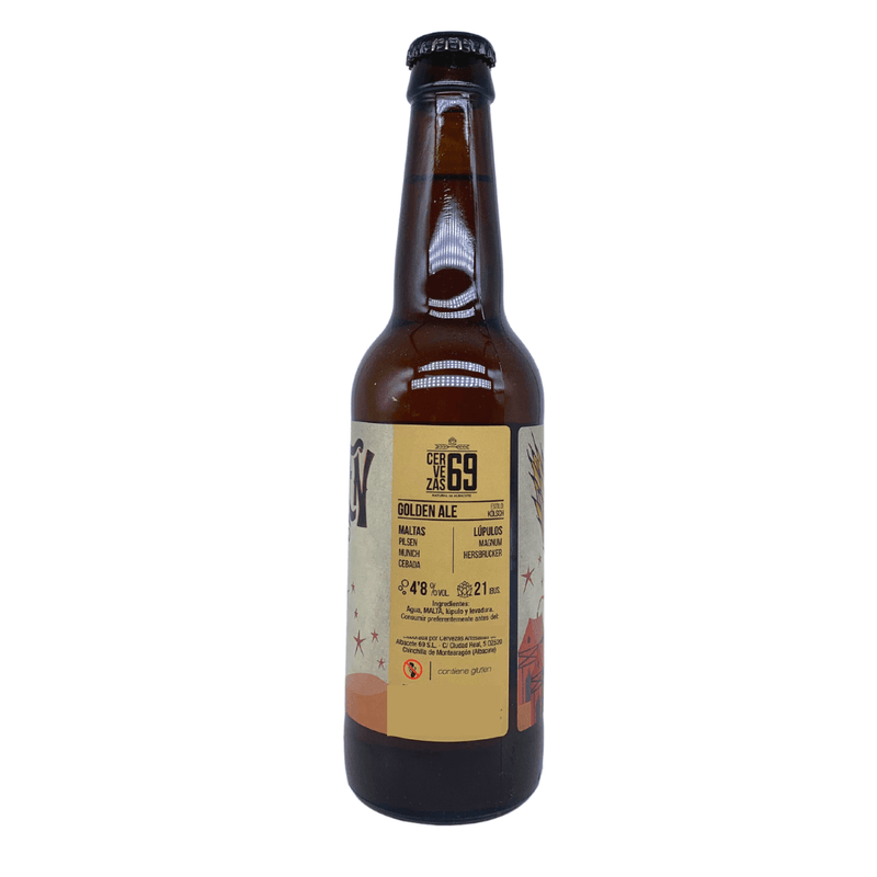 Cervezas 69 Golden Ale Kölsch Style 33cl - Beer Sapiens