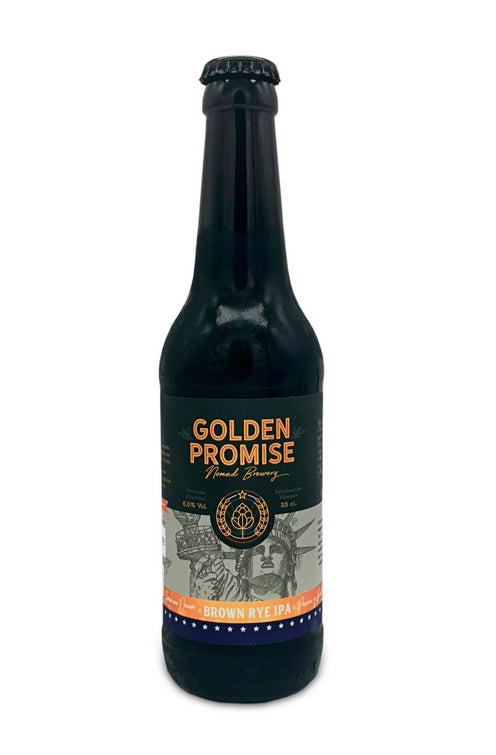 Golden Promise American Dream Brown Rye IPA 33cl - Beer Sapiens