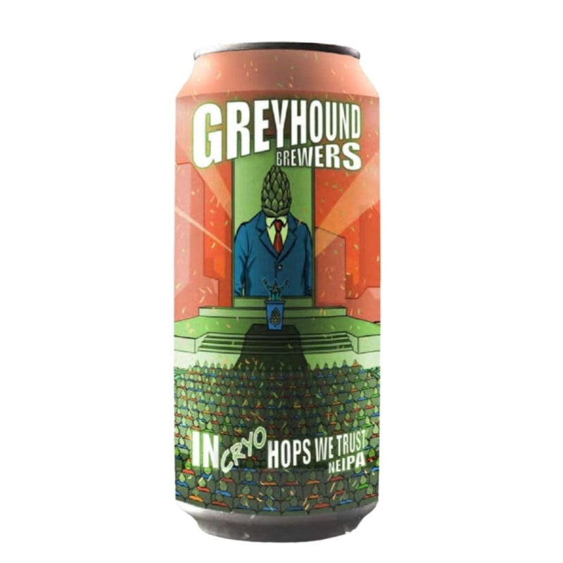 Greyhound Brewers In Cryo Hops We Trust New England IPA 44cl - Beer Sapiens