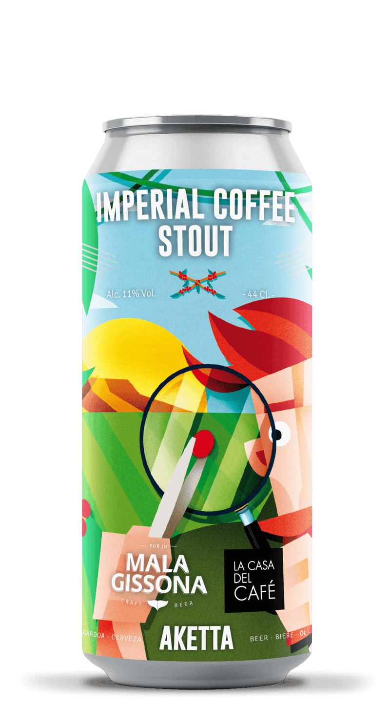 Mala Gissona Aketta Imperial Coffee Stout 44cl - Beer Sapiens