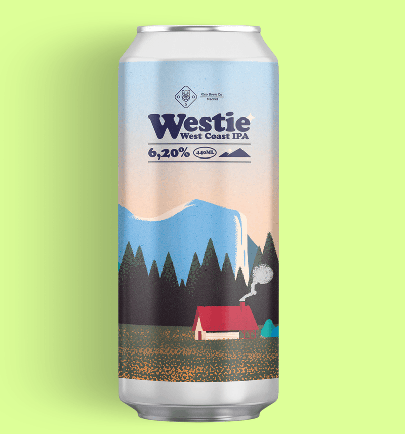 Oso Brew Westie West Coast IPA 44cl - Beer Sapiens