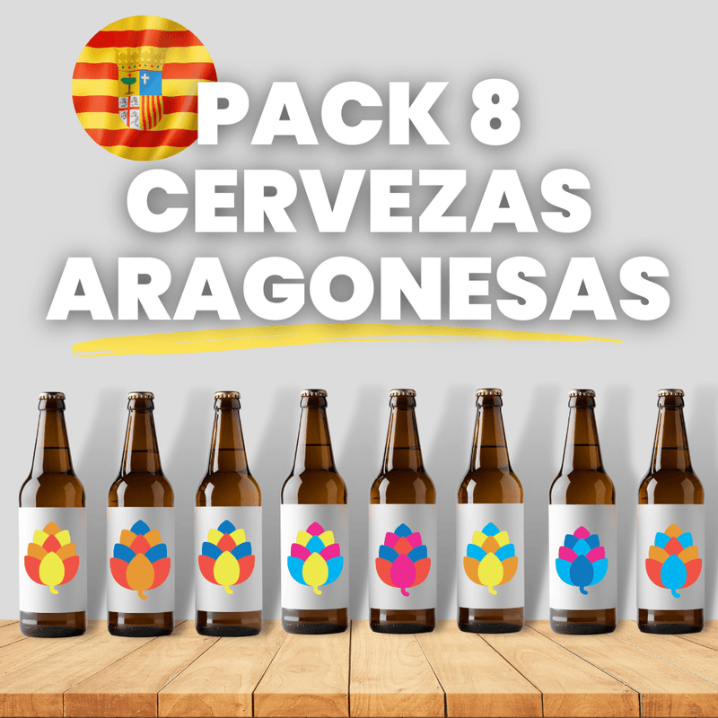 Pack 8 Cervezas Artesanas Aragonesas - Beer Sapiens