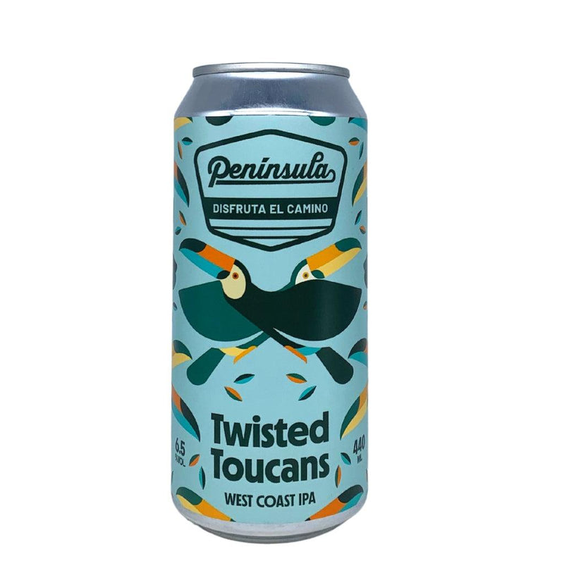 Península Twisted Toucans West Coast IPA 44cl - Beer Sapiens