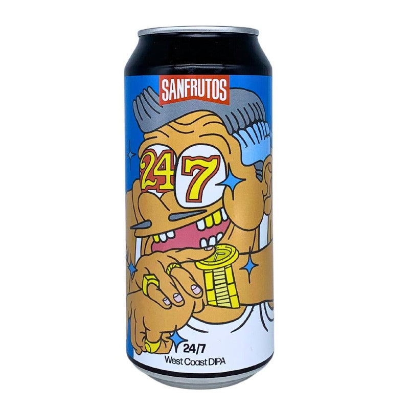 SanFrutos 24/7 West Coast Doble IPA 44cl - Beer Sapiens