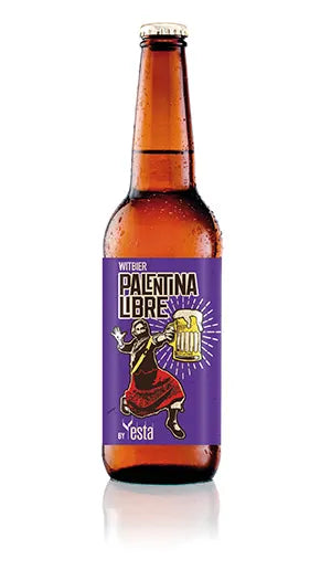 Yesta & Pink Boots Palentina Libre Witbier 33cl - Beer Sapiens