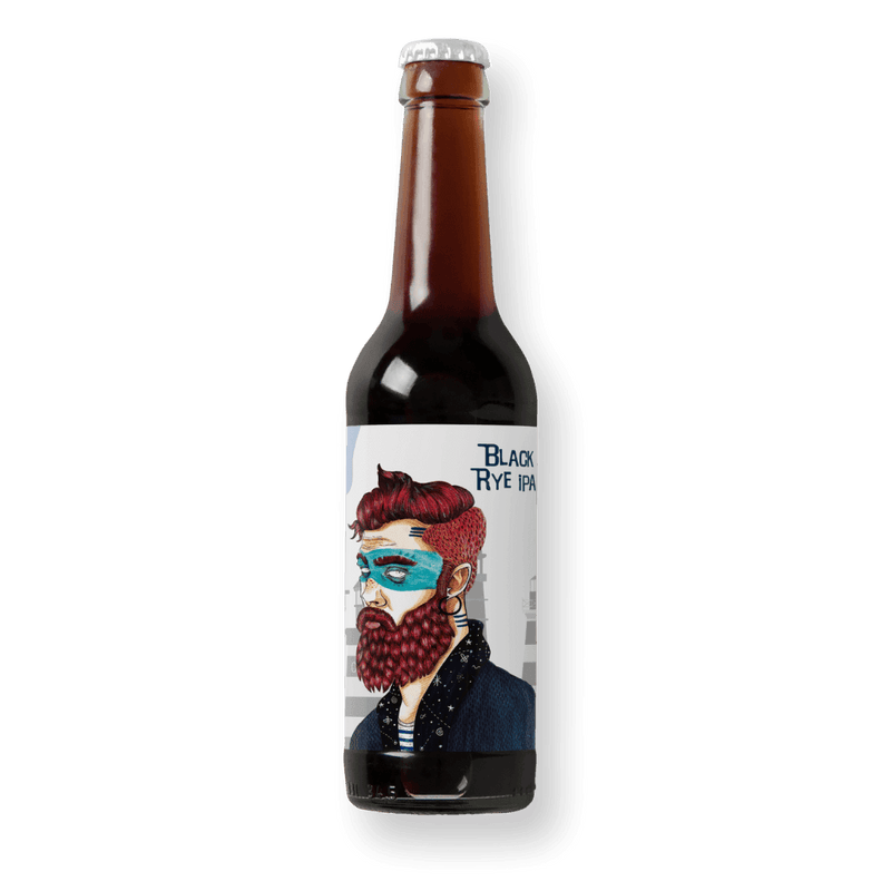 Althaia Mascarat Black Rye IPA botella 33cl - Beer Sapiens