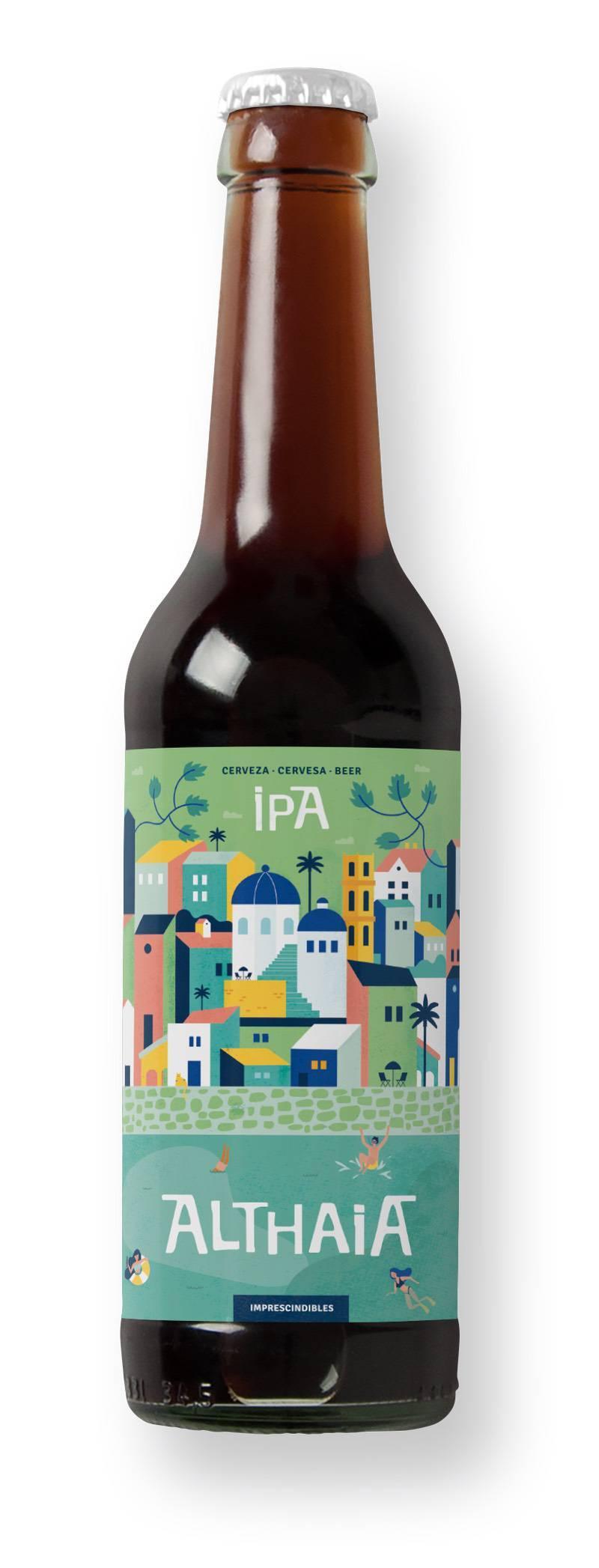 Althaia Mediterranean IPA botella 33cl - Beer Sapiens