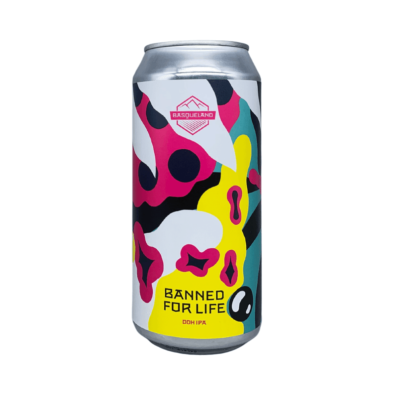 Basqueland Banned for life DDH IPA 44cl - Beer Sapiens
