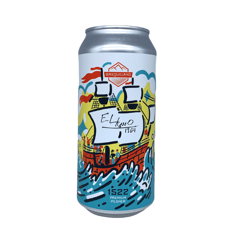 Basqueland Elkano 1522 Premium Pilsner 44cl - Beer Sapiens