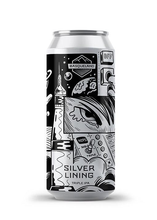 Basqueland Silver Lining Triple IPA 44cl - Beer Sapiens