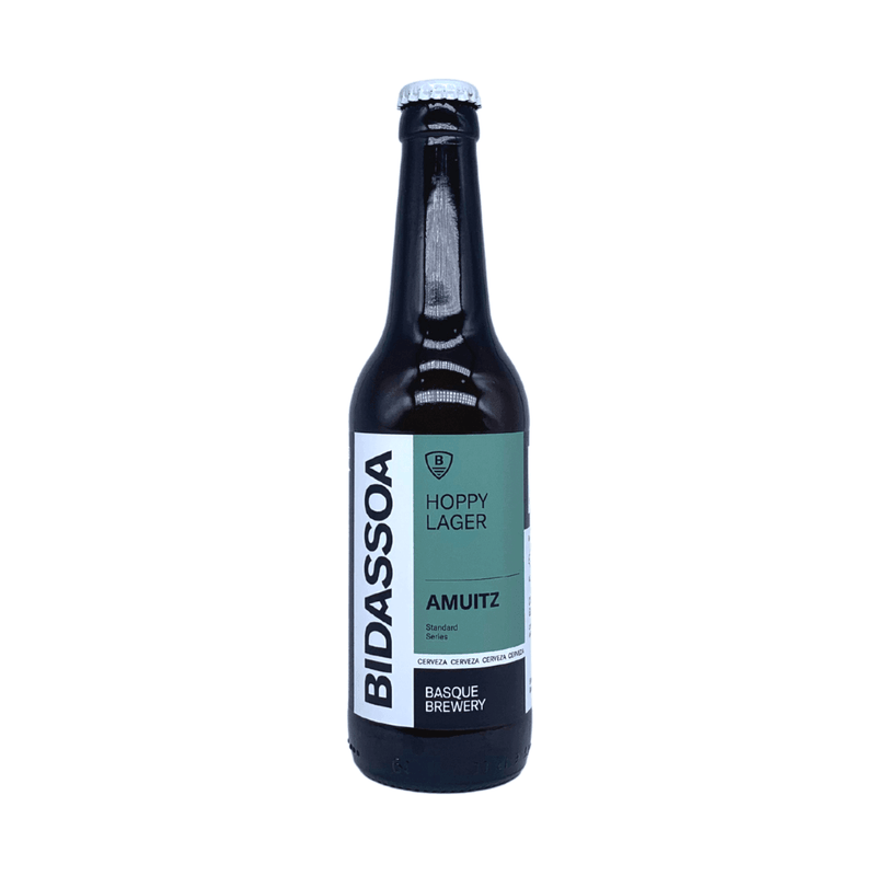 Bidassoa Amuitz Hoppy Lager 33cl - Beer Sapiens