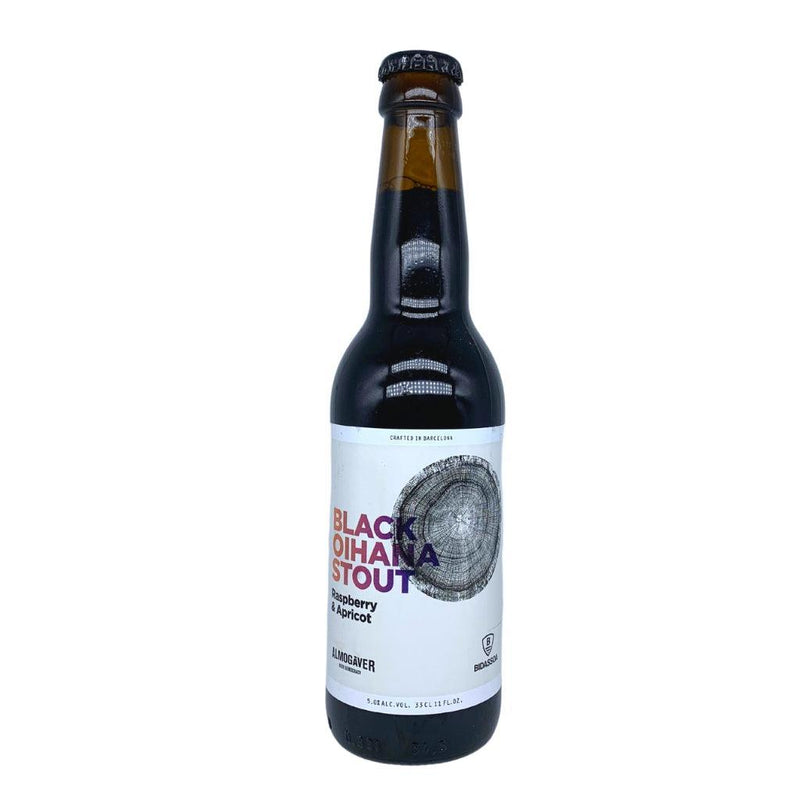 Bidassoa & Almogàver Black Oihana Stout con Frambuesa y Albaricoque 33cl - Beer Sapiens