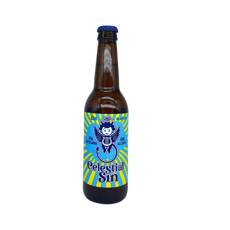Birra and Blues Celestial Sin Alcohol IPA Sin Gluten botella de 33cl - Beer Sapiens