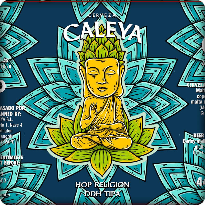Caleya Hop Religion DDH Triple IPA 44cl - Beer Sapiens