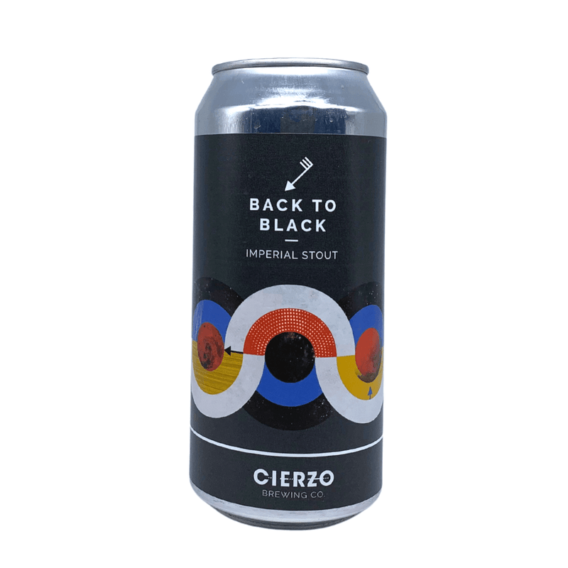 Cierzo Brewing Back to Black Imperial Stout 44cl - Beer Sapiens