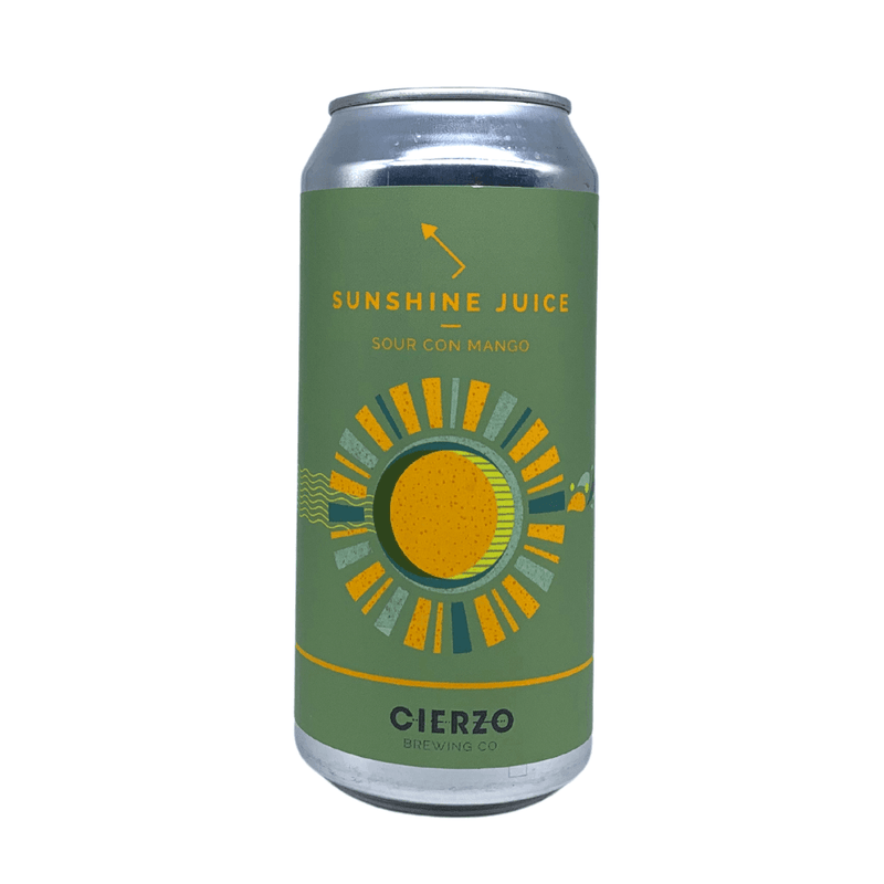 Cierzo Brewing Sunshine Juice Sour con Mango 44cl - Beer Sapiens