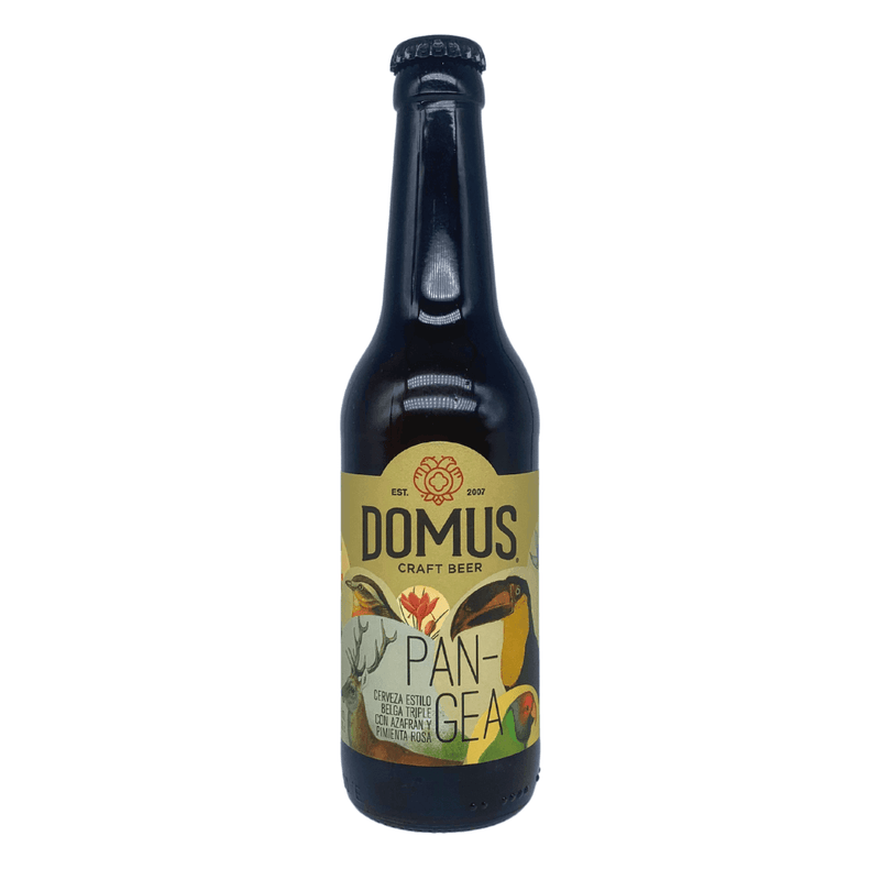 Domus Pangea Belgian Tripel con Azafrán y Pimienta Rosa 33cl - Beer Sapiens