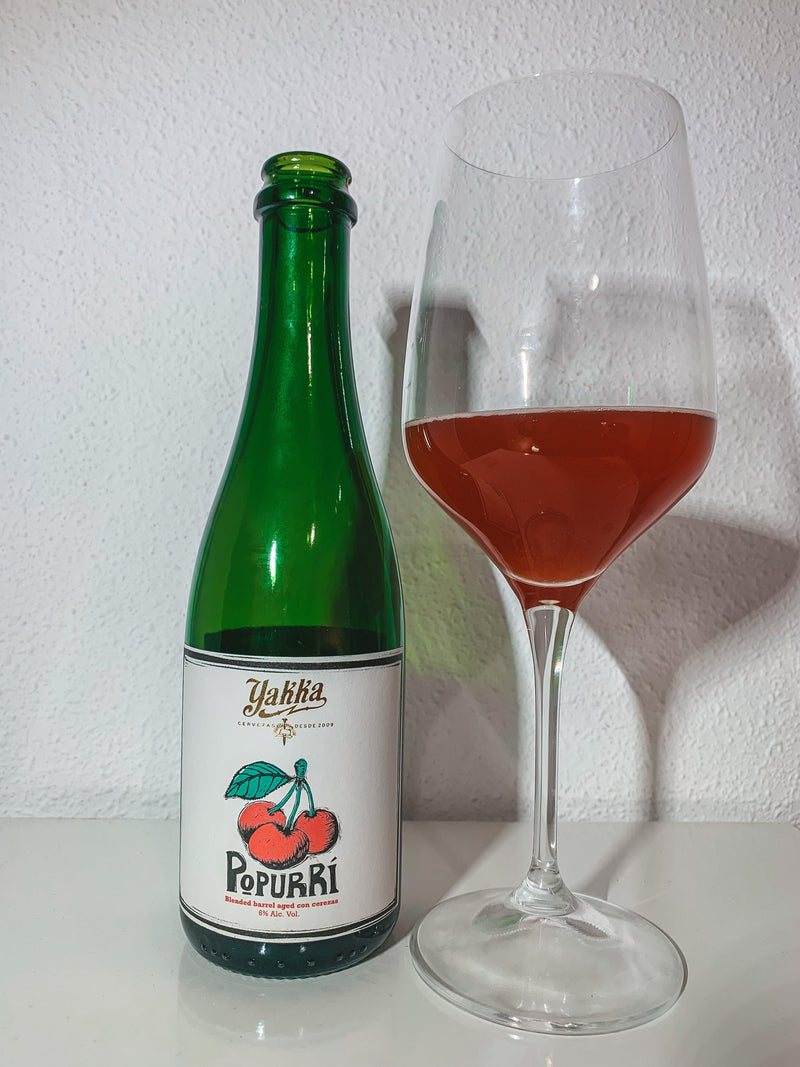 Yakka Popurrí Blended Barrel Aged con cerezas 37,5cl - Beer Sapiens