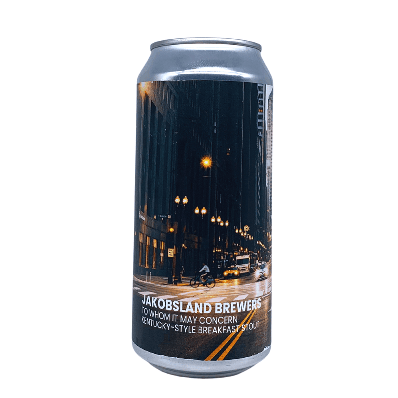 Jakobsland Brewers To Whom It May Concern Breakfast Stout 44cl - Beer Sapiens