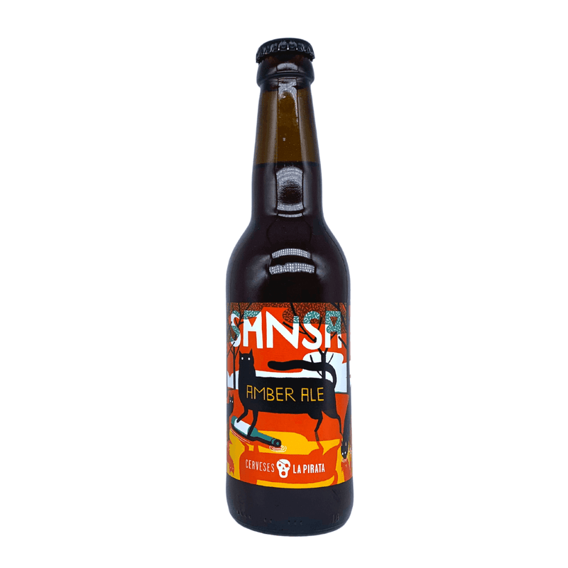 La Pirata Sansa Amber Ale 33cl - Beer Sapiens