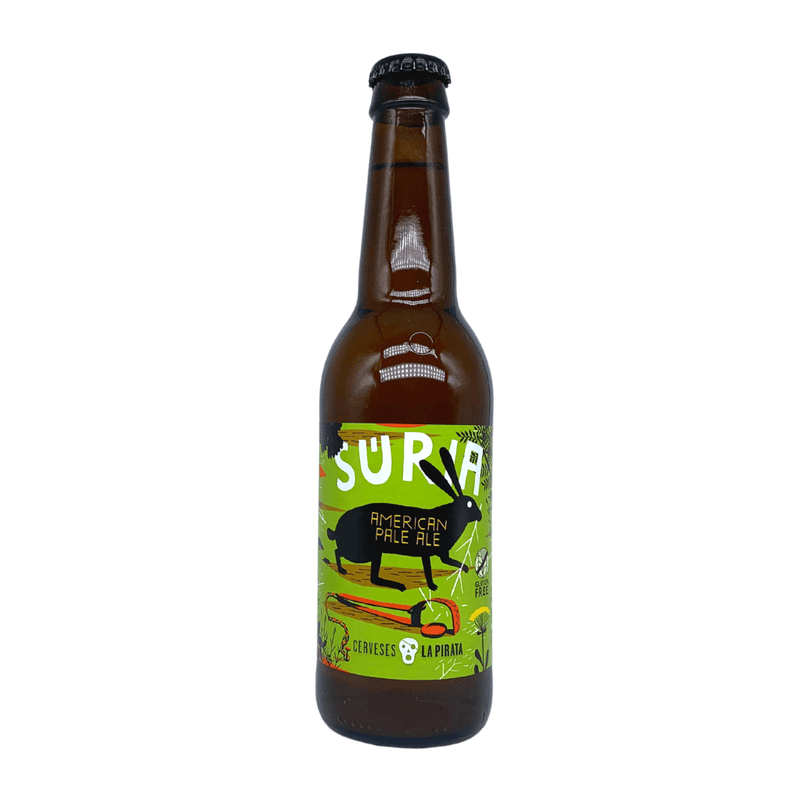 La Pirata Suria American Pale Ale sin gluten 33cl - Beer Sapiens