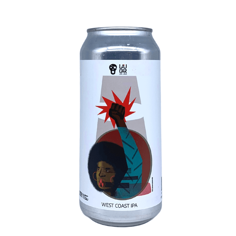 La Pirata y Laugar Young, Gifted and Black West Coast IPA 44cl - Beer Sapiens