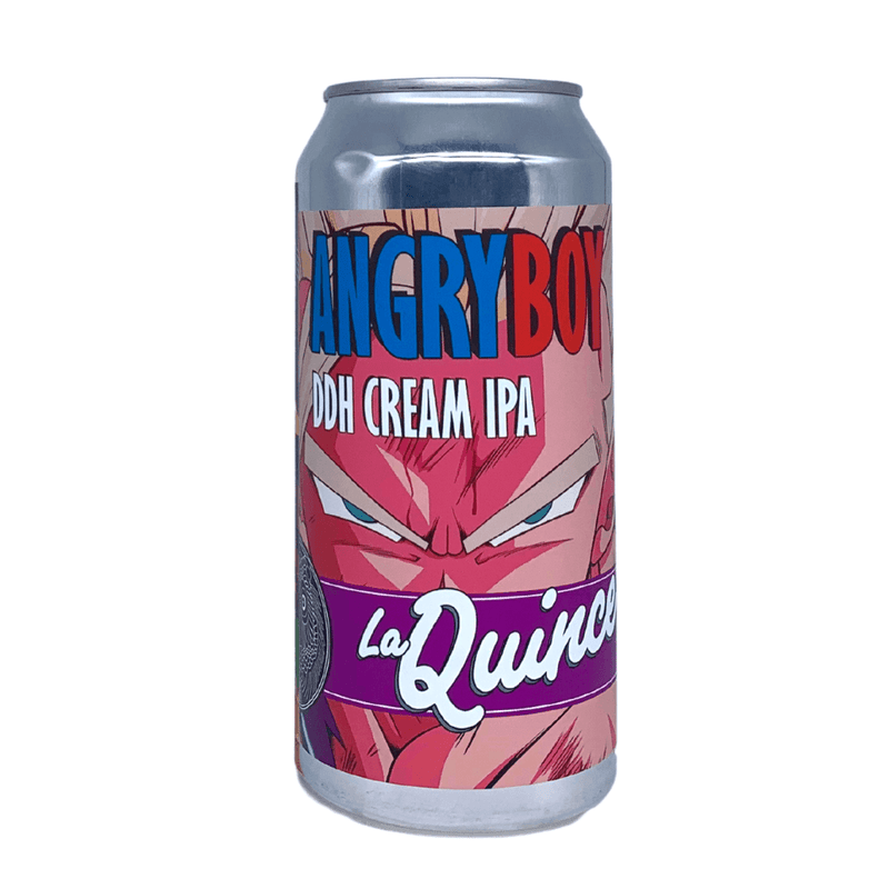 La Quince Angry Boy DDH Cream IPA 44cl - Beer Sapiens