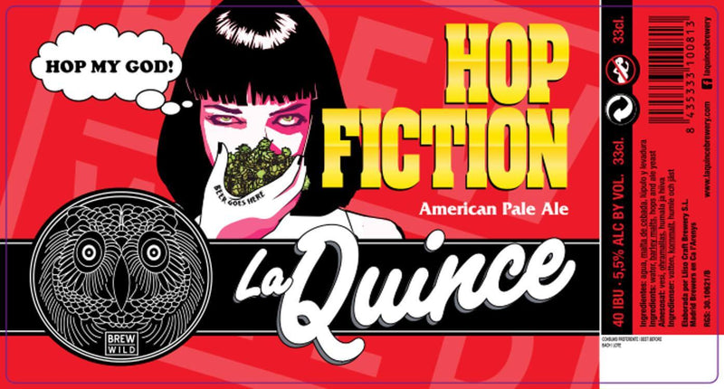 La Quince Hop Fiction American Pale Ale 33cl - Beer Sapiens