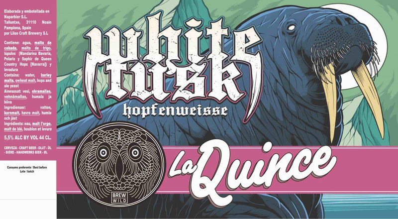 La Quince White Tusk Hopfenweisse 44cl - Beer Sapiens