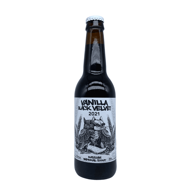 La Quince y Guineu Vainilla Black Velvet Russian Imperial Stout 33cl - Beer Sapiens