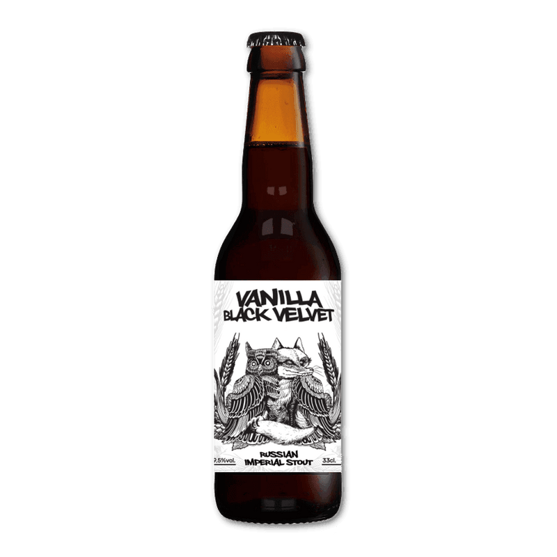 La Quince y Guineu Vainilla Black Velvet Russian Imperial Stout 33cl - Beer Sapiens