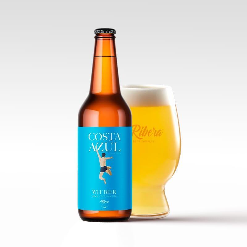 La Ribera Costa Azul Witbier 33cl - Beer Sapiens