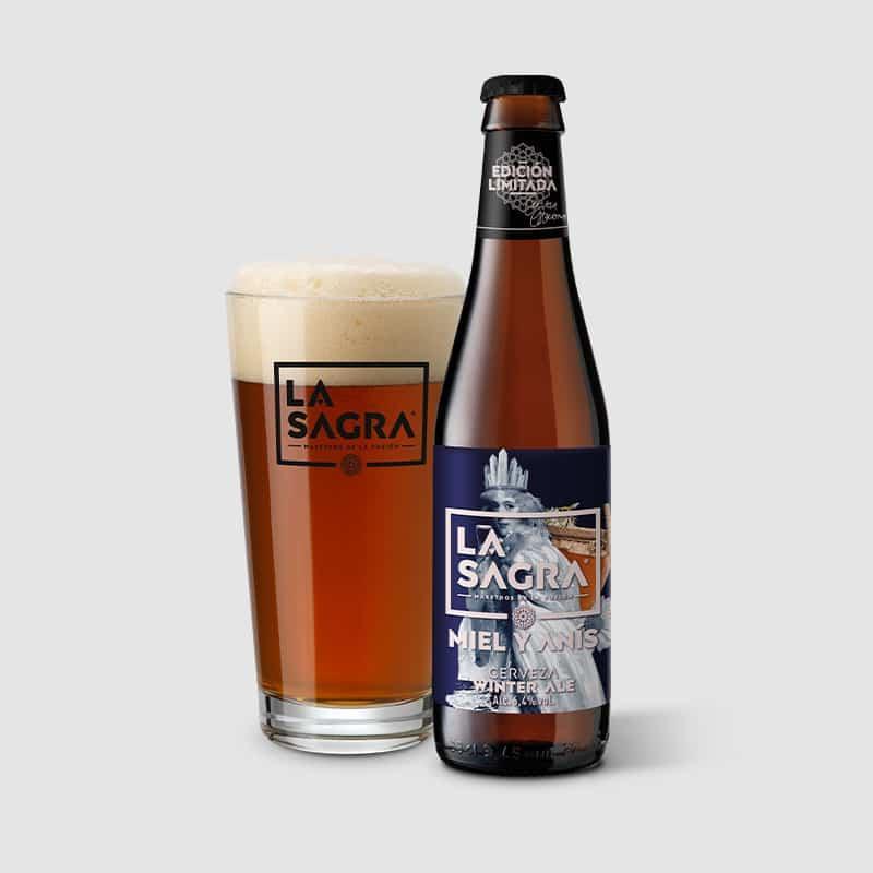 La Sagra Miel y Anís Winter Ale 33cl - Beer Sapiens